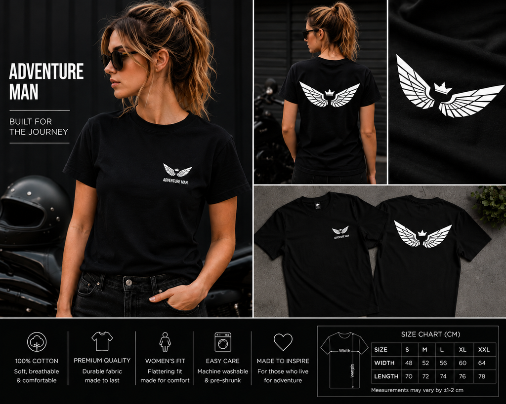 Adventure Man T-Shirt — Built for the Journey