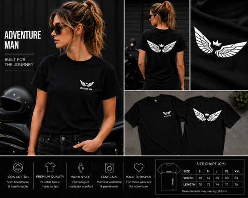 Adventure Man T-Shirt — Built for the Journey