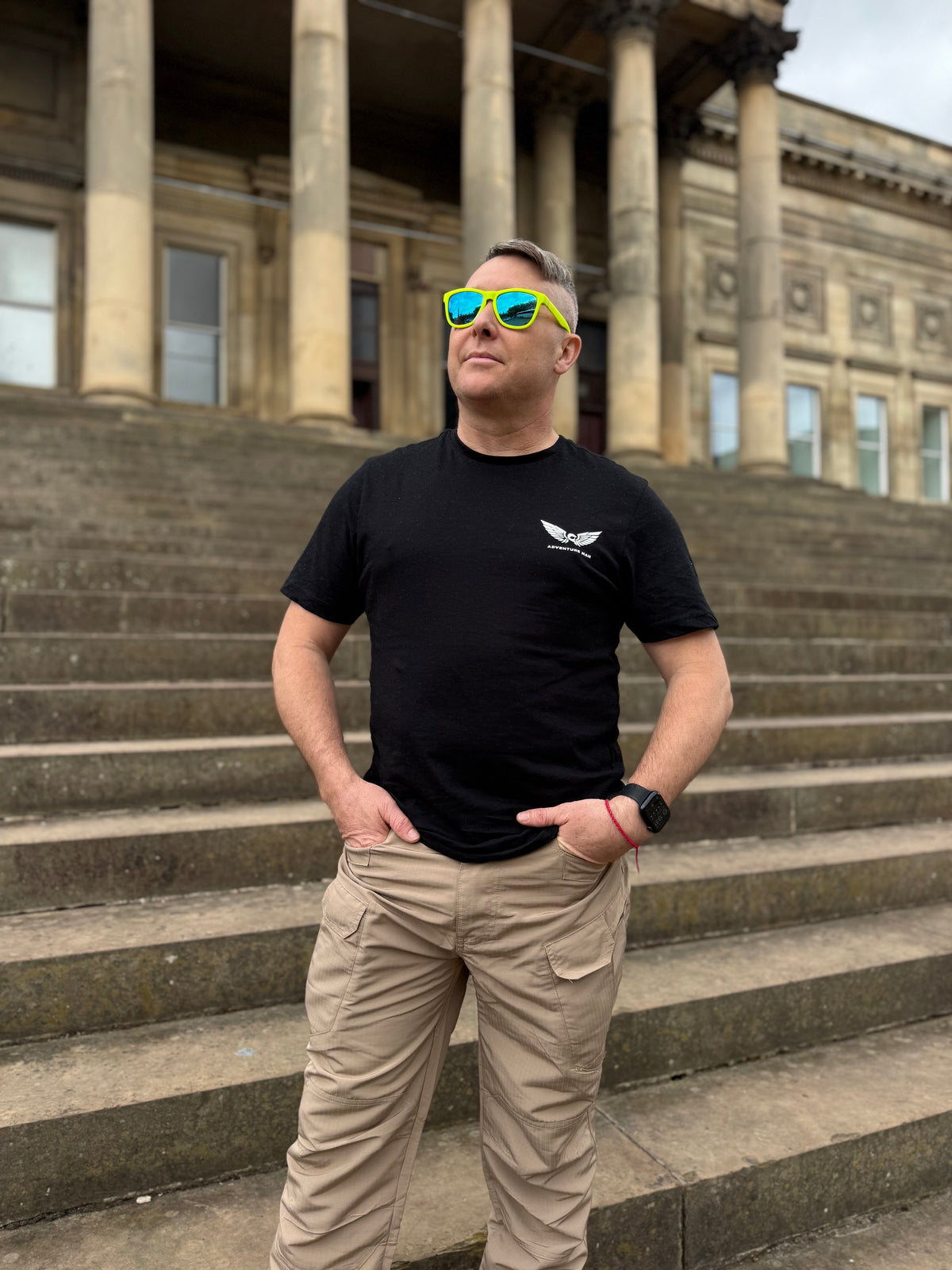 Adventure Man T-Shirt — Built for the Journey